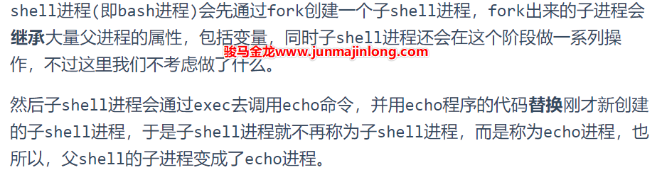 Shell脚本深入教程 Shell环境和子shell的概念 骏马金龙